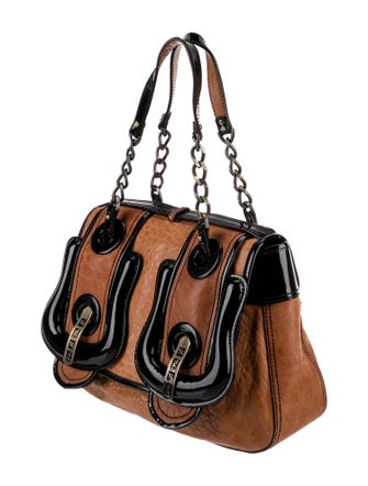 Fendi Leather Top Handle Bag