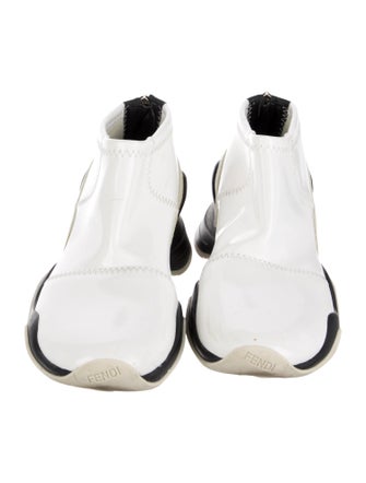 Fendi Patent Leather Sock Sneakers