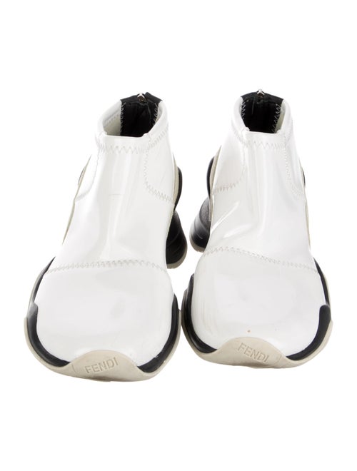 Fendi Patent Leather Sock Sneakers