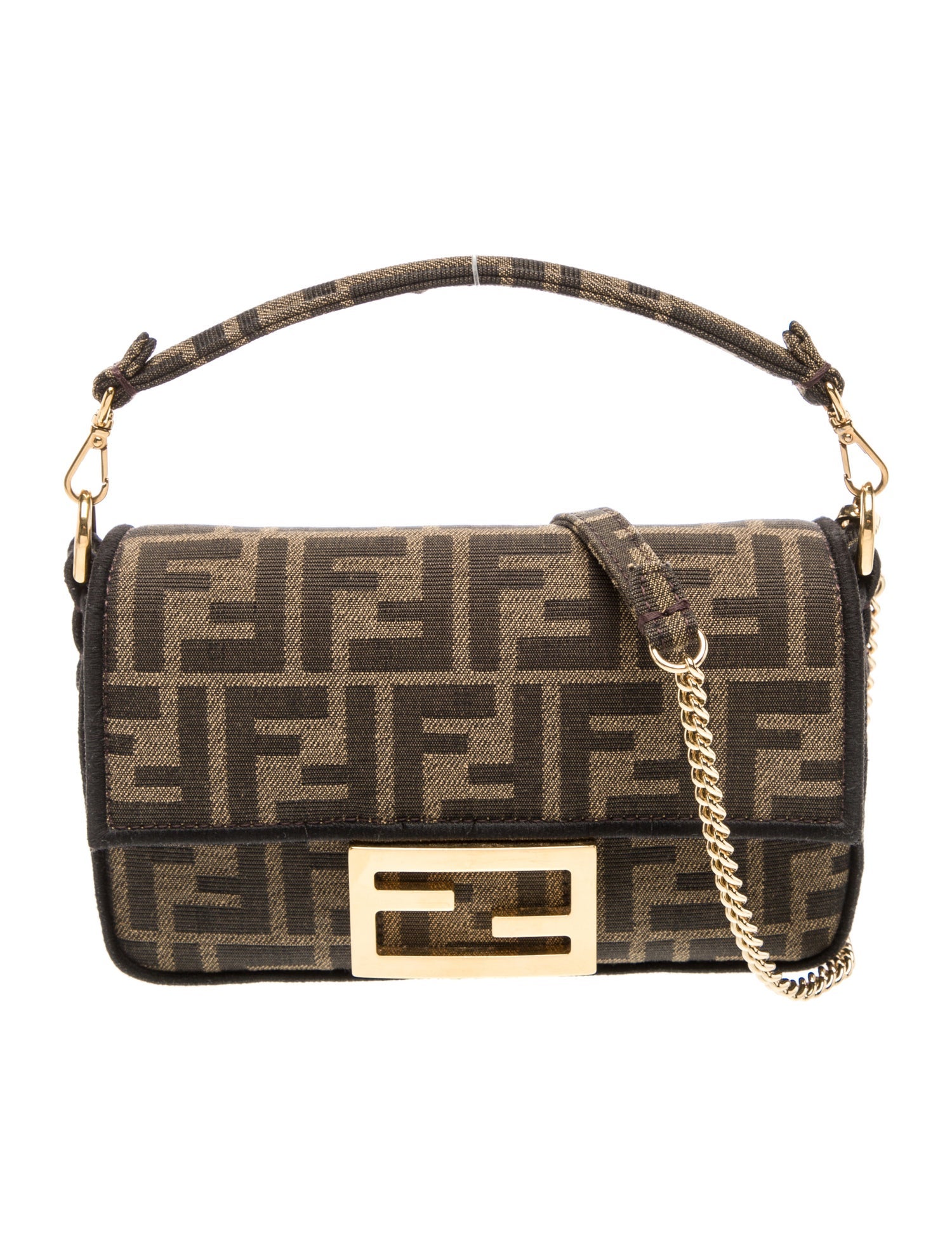 Fendi Zucca FF Baguette Mini