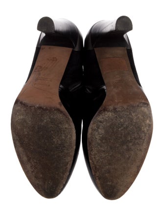 Fendi Suede Leather Trim Embellishment Boots