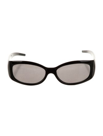 Fendi Zucca FF Logo Shield Sunglasses