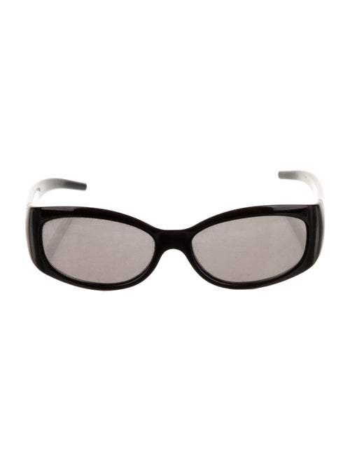 Fendi Zucca FF Logo Shield Sunglasses