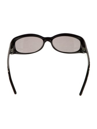 Fendi Zucca FF Logo Shield Sunglasses
