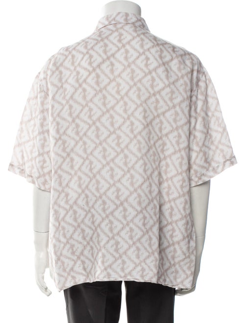 Fendi Linen Printed Shirt