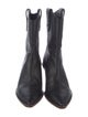 Fendi Leather Western Boots