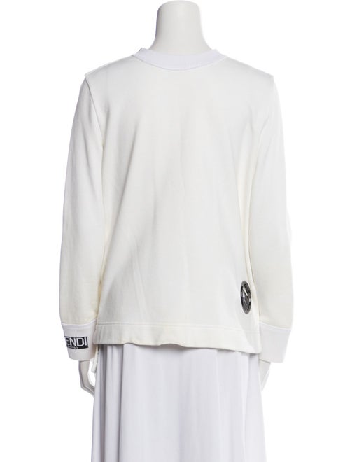 Fendi Graphic Print Crew Neck Sweatshirt