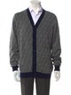 Fendi Zucca FF Logo Wool Cardigan