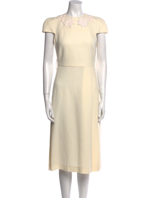 Fendi Wool Midi Length Dress