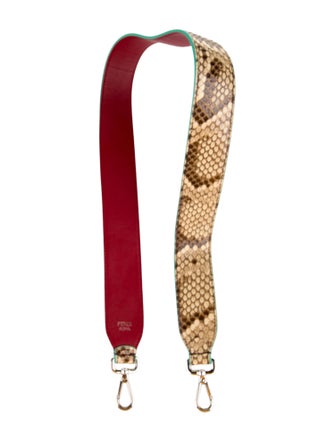 Fendi Snakeskin Bag Strap
