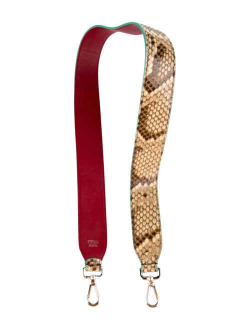 Fendi Snakeskin Bag Strap