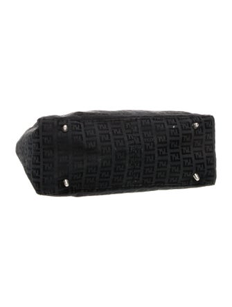Fendi Zucchino FF Top Handle Bag
