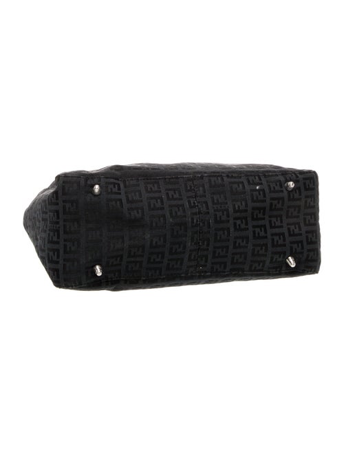 Fendi Zucchino FF Top Handle Bag