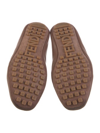 Fendi Leather Loafers