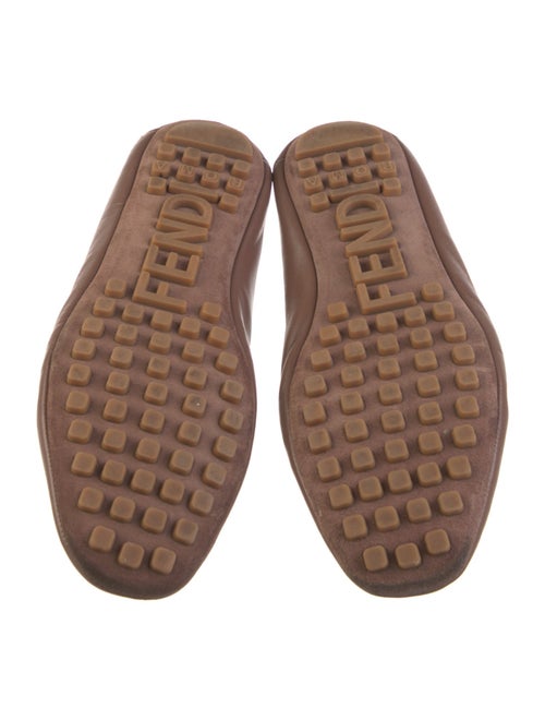 Fendi Leather Loafers