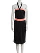 Fendi Halterneck Mini Dress