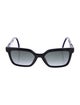 Fendi Wayfarer Gradient Sunglasses