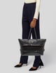 Fendi Leather Roll Tote Large