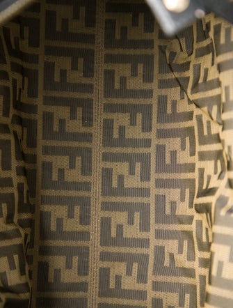 Fendi Leather Roll Tote Large