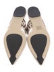 Fendi Zucca FF Logo Leather Mules
