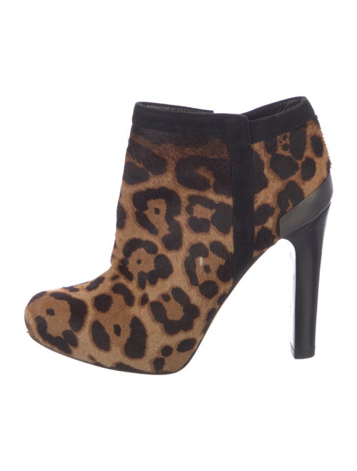 Fendi Ponyhair Animal Print Pumps