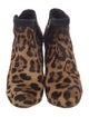 Fendi Ponyhair Animal Print Pumps