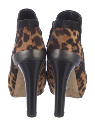 Fendi Ponyhair Animal Print Pumps