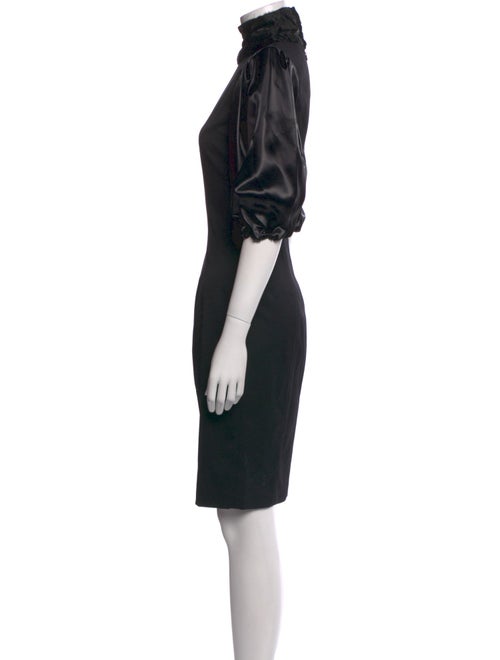 Fendi Virgin Wool Knee-Length Dress