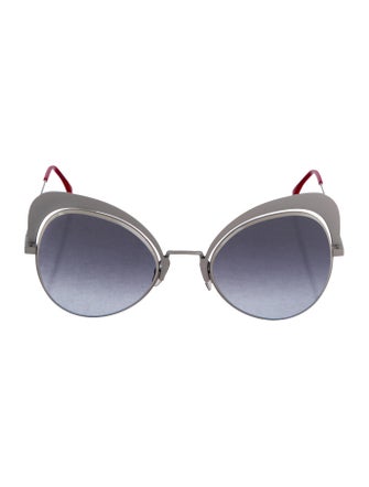 Fendi Oversize Gradient Sunglasses