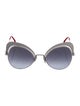 Fendi Oversize Gradient Sunglasses
