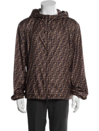 Fendi Zucca FF Logo Printed Jacket