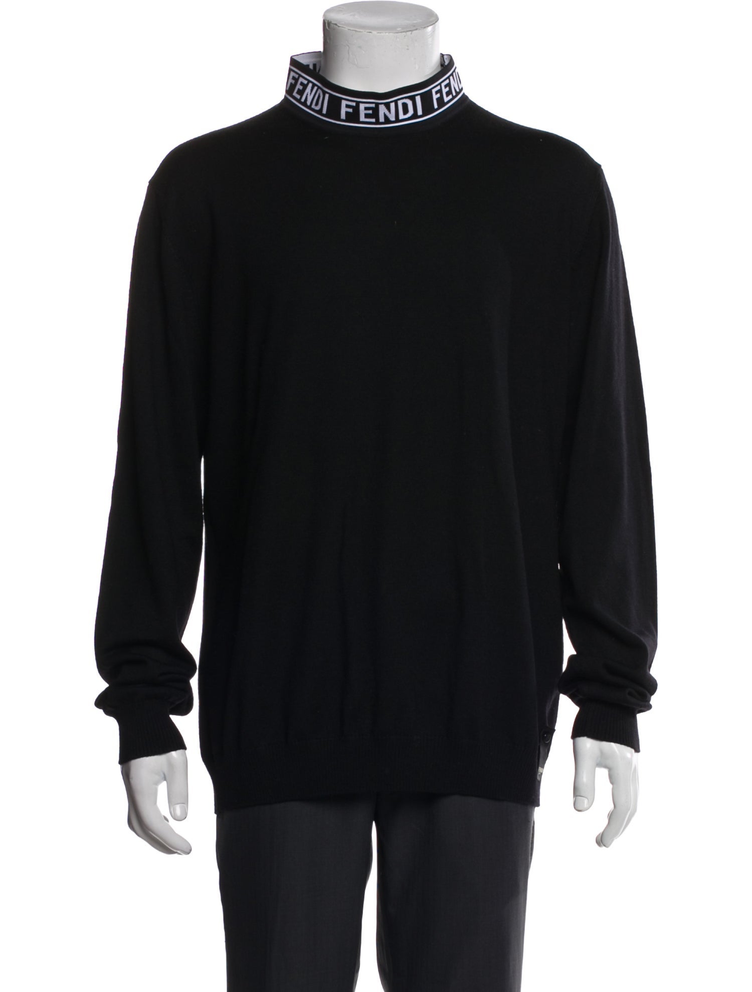 Fendi Zucca FF Logo Wool Pullover