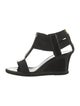 Fendi Patent Leather T-Strap Sandals