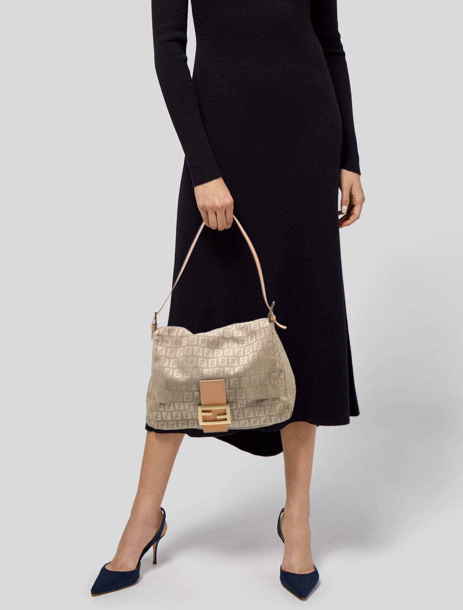 Fendi Zucchino FF Mama Vintage