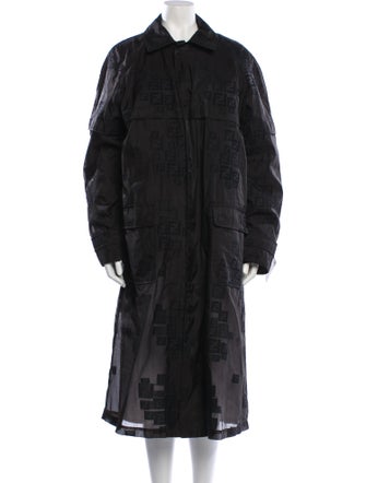 Fendi Printed Coat