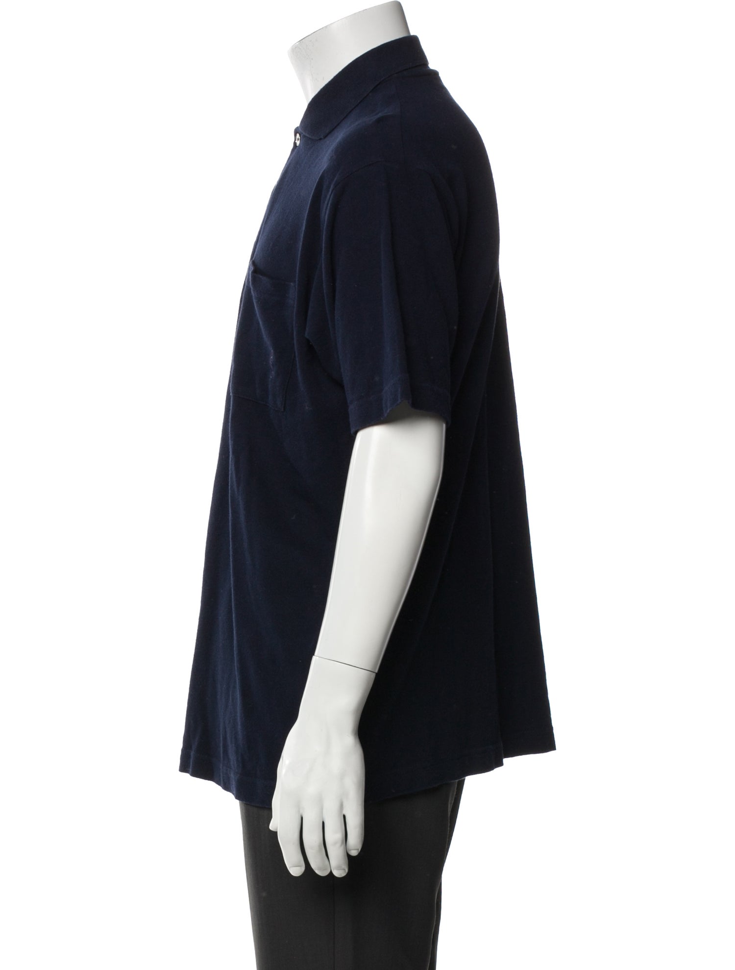 Fendi Late 1980's - Early 1990's Uomo Polo Shirt