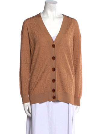 Fendi V-Neck Sweater