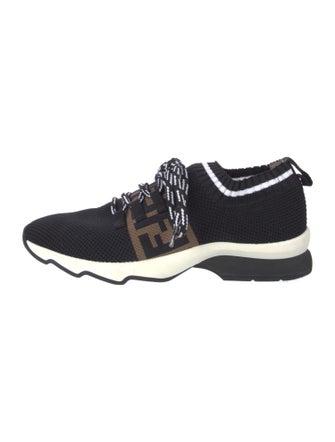 Fendi Zucca FF Logo Sock Sneakers