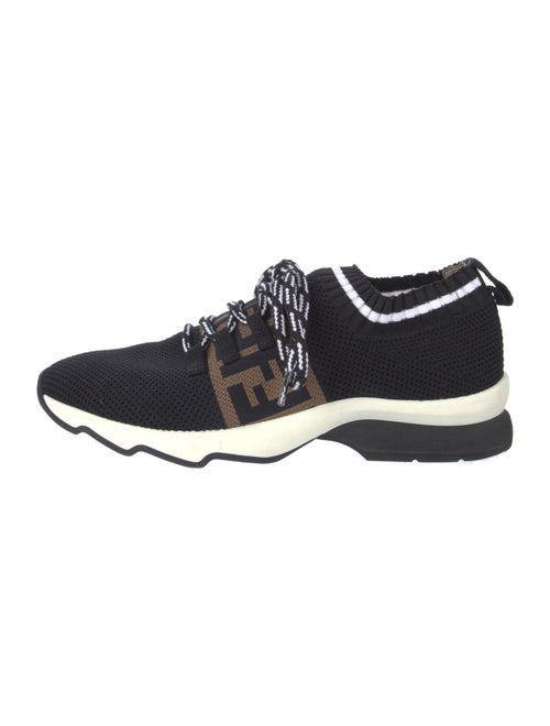 Fendi Zucca FF Logo Sock Sneakers