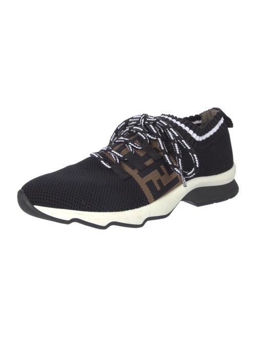 Fendi Zucca FF Logo Sock Sneakers