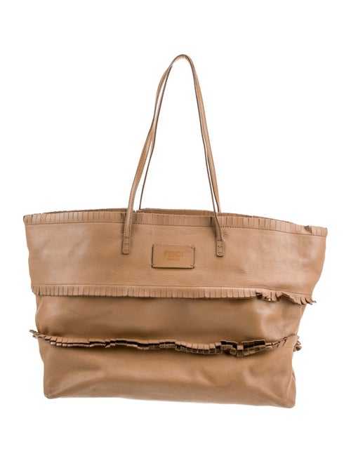 Fendi Leather Roll Medium