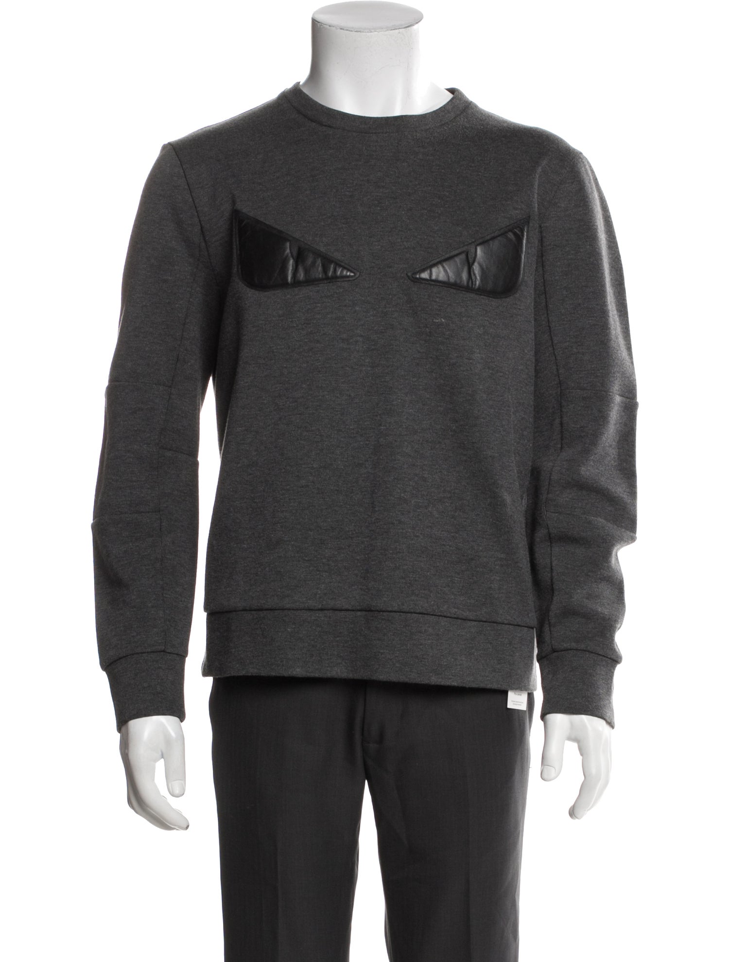 Fendi Zucca FF Logo Crew Neck Pullover