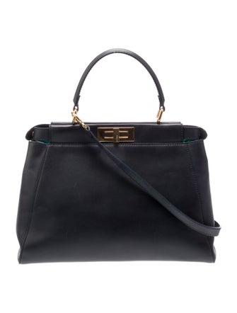 Fendi Leather Peekaboo Large