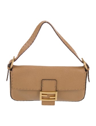 Fendi Leather Baguette