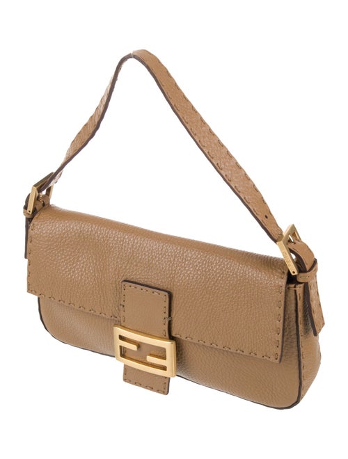 Fendi Leather Baguette