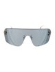 Fendi Shield Mirrored Sunglasses