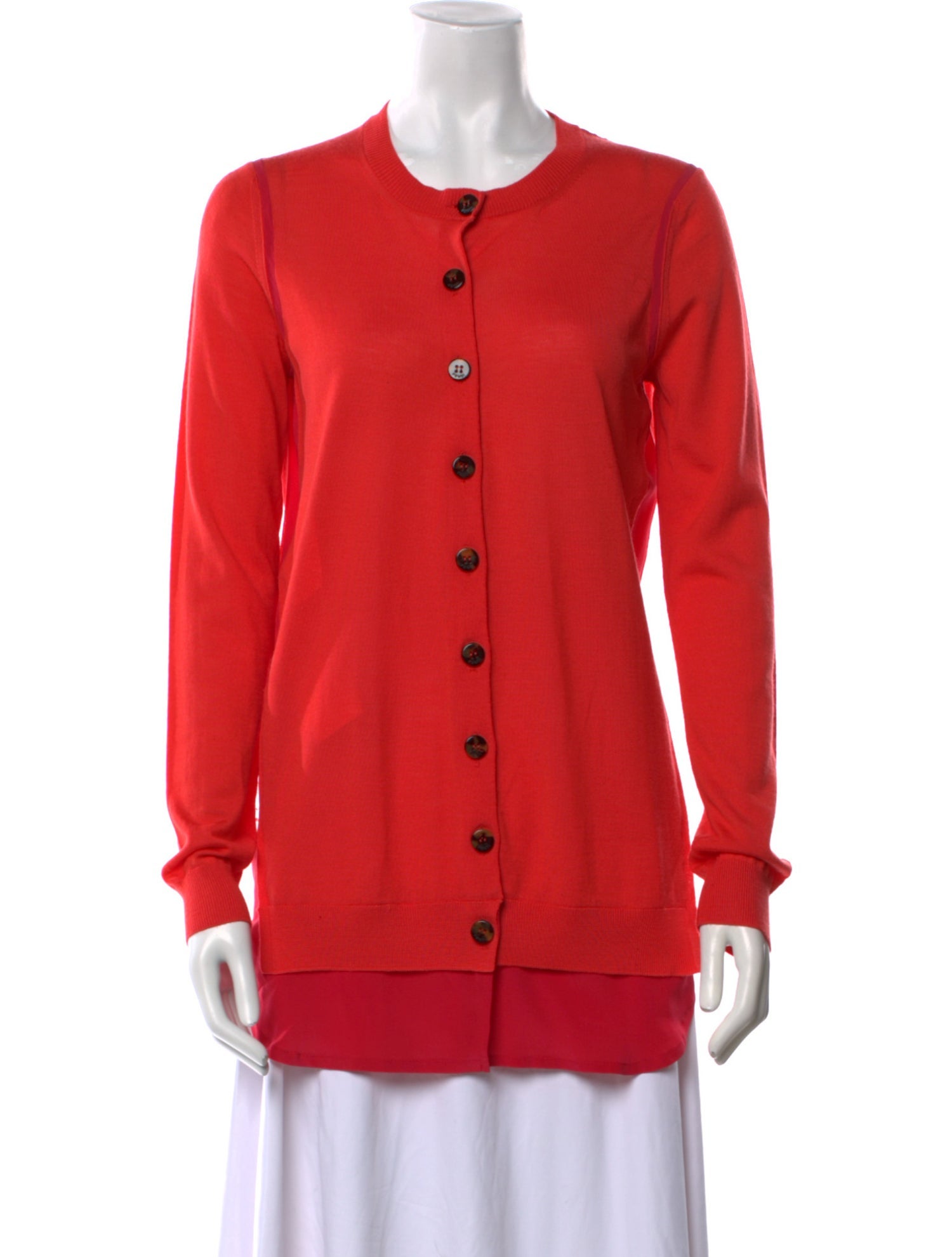 Fendi Wool Crew Neck Sweater