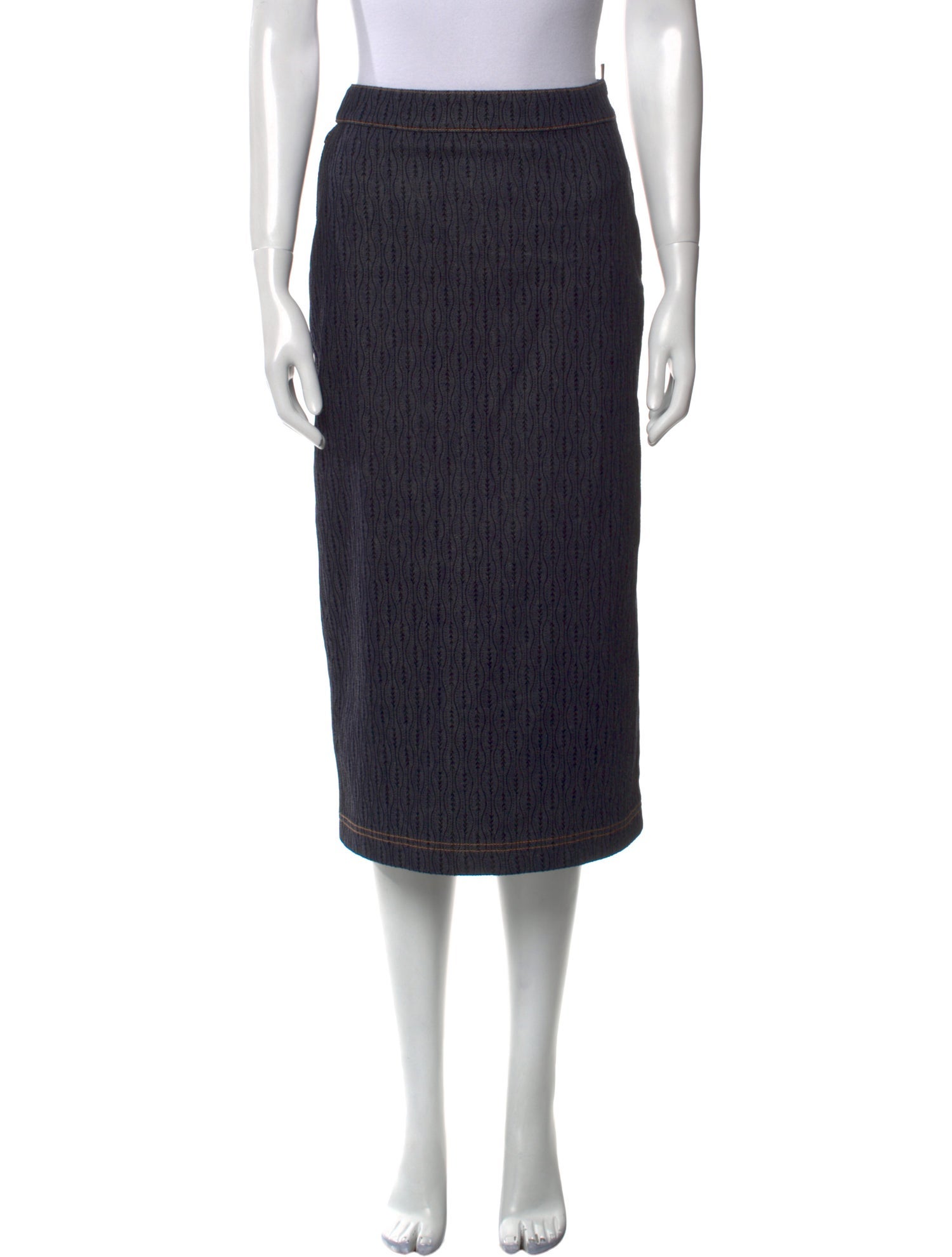 Fendi Printed Midi Length Skirt