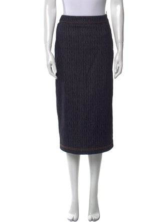 Fendi Printed Midi Length Skirt