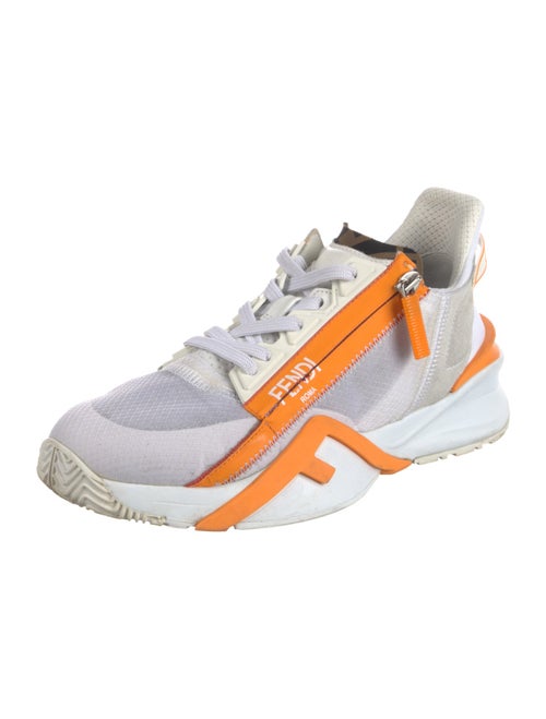 Fendi Nylon Printed Sneakers